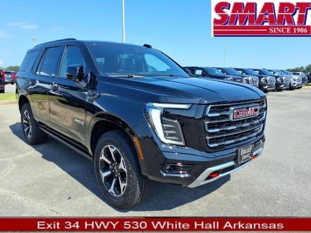 2026 GMC Yukon AT4 in Onyx Black — front three-quarter view