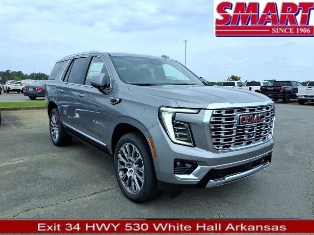 2026 GMC Yukon Denali in Sterling Metallic — front three-quarter view