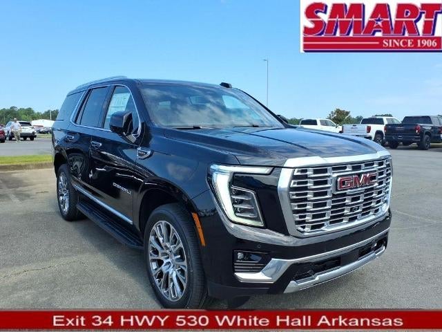 2026 GMC Yukon Denali in Onyx Black — front three-quarter view
